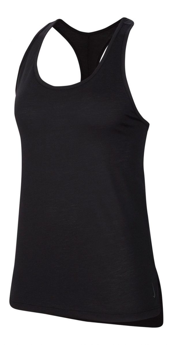 Koszulka damska bez rękawków Nike Yoga CQ8826-010 Rozmiar XS (158cm)