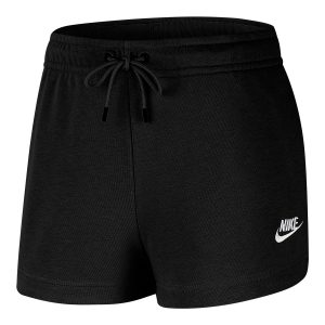 Spodenki damskie bawełniane Nike Sportswear Essential CJ2158-010 Rozmiar XS (158cm)
