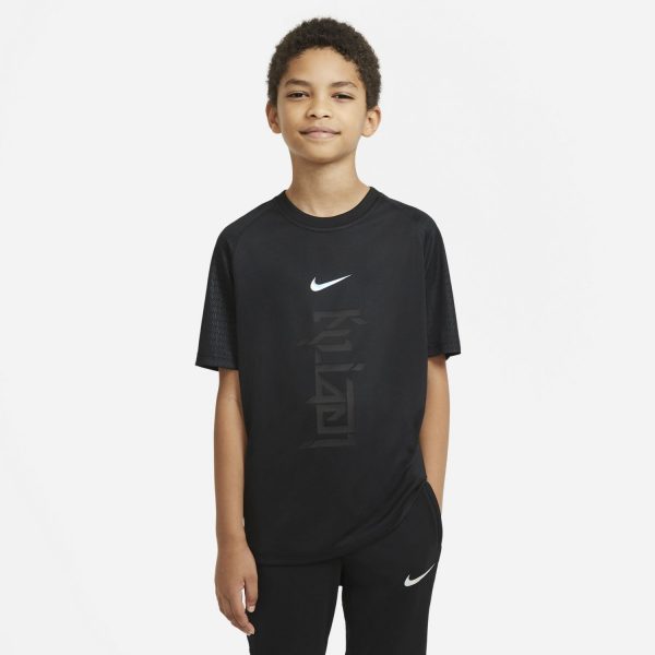 T-shirt Nike Junior Dri-FIT Kylian Mbappé CV1504-010 Rozmiar S (128-137cm)