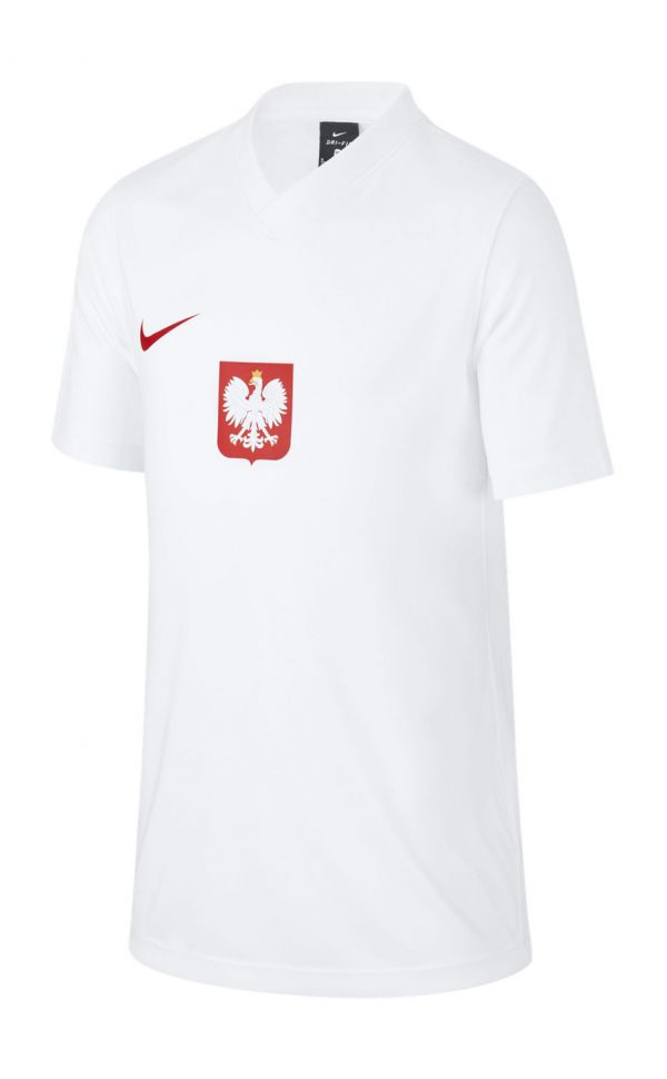 Koszulka Nike Junior Polska Football Top Home CD1207-100 Rozmiar XS (122-128cm)