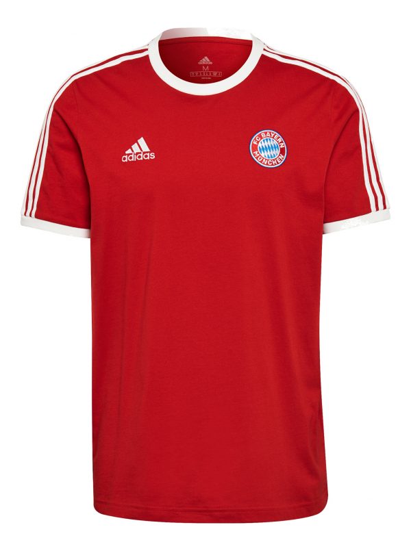 T-shirt adidas Bayern Monachium 3-stripes GR0687 Rozmiar S (173cm)