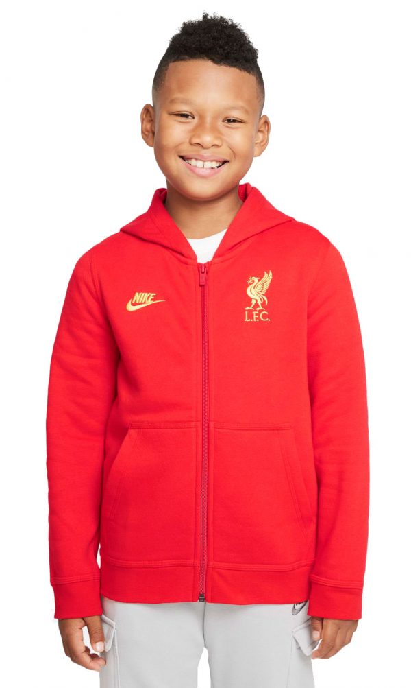 Bluza z kapturem Nike Junior Sportswear Liverpool FC DB8160-616 Rozmiar S (128-137cm)