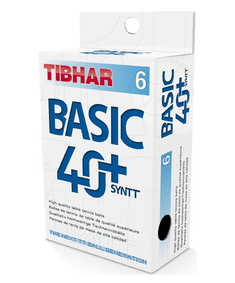 Piłeczki Pingpong Tibhar Basic ABS plastikowe (6 szt)