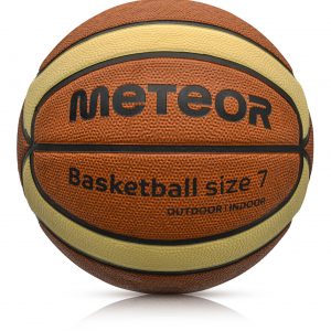 Piłka koszykowa Meteor Treningowa Cellular 6 (brązowy/kremowy) Rozmiar 6