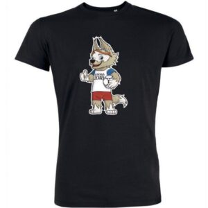 T-shirt MŚ 2018 Zabivaka czarny