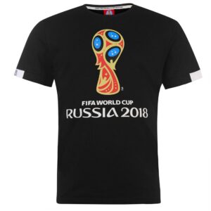 T-SHIRT MŚ 2018 CZARNY