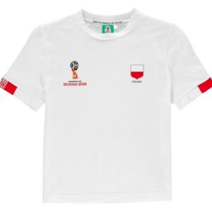 T-SHIRT POLSKA JUNIOR FIFA WORLD CUP 2018
