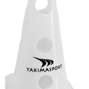 Pachołek Yakima 23cm biały z otworami 100624