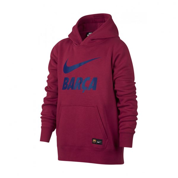 Bluza z kapturem Nike Junior FC Barcelona Nsw 891916-620 Rozmiar XS (122-128cm)
