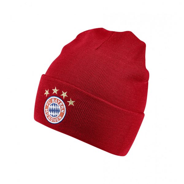 Czapka adidas Bayern Monachium 3S Woolie DI0246 Rozmiar niemowlęcy