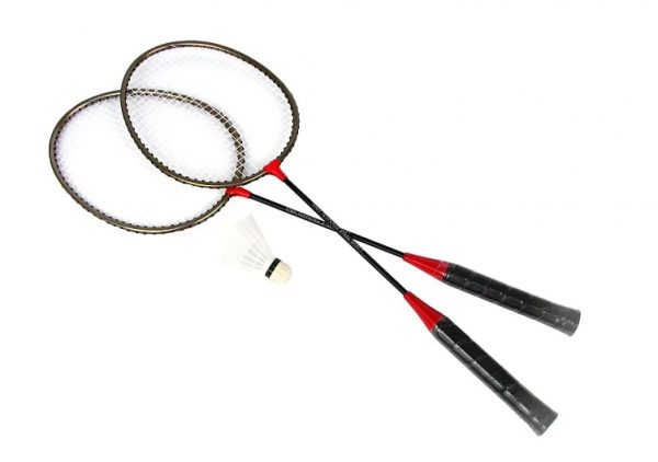 Komplet do badmintona Spokey 83371 (2xRakieta+Pokrowiec+Lotka)
