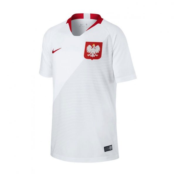 Koszulka Nike Junior Polska Home Stadium 894015-100 Rozmiar XS (122-128cm)