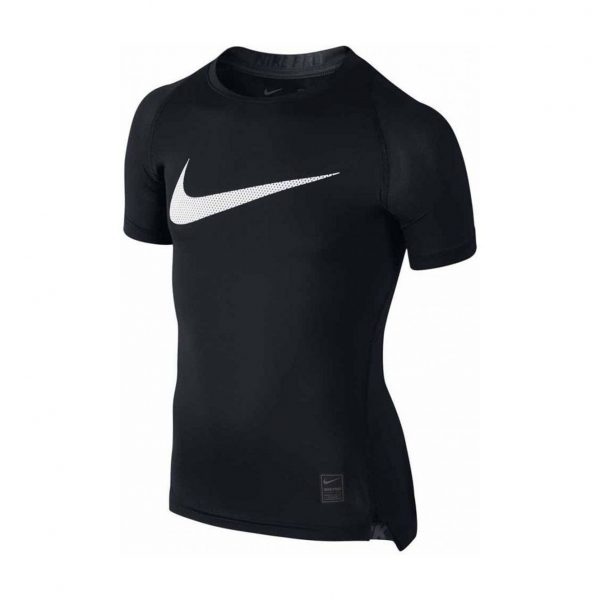 Koszulka z krótkim rękawem Nike Junior Pro Cool Compression 726462-010 Rozmiar S (128-137cm)
