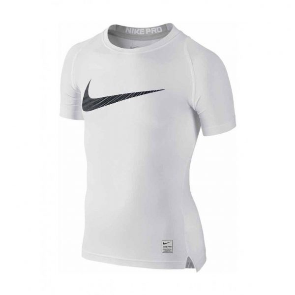 Koszulka z krótkim rękawem Nike Junior Pro Cool Compression 726462-100 Rozmiar M (137-147cm)