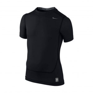 Koszulka z krótkim rękawem Nike Junior Pro Core Compression 522801-010 Rozmiar S (128-137cm)