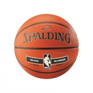 Piłka do koszykówki SPALDING SILVER NBA OUTDOOR 5 Rozmiar 5