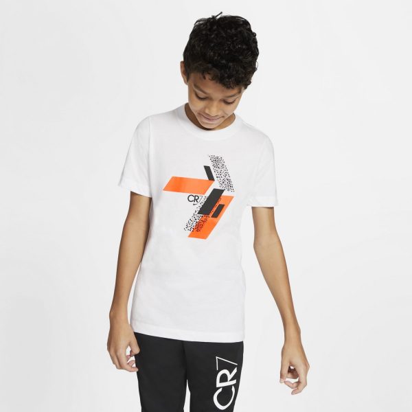 T-shirt Nike Junior CR7 CU9572-100 Rozmiar XS (122-128cm)