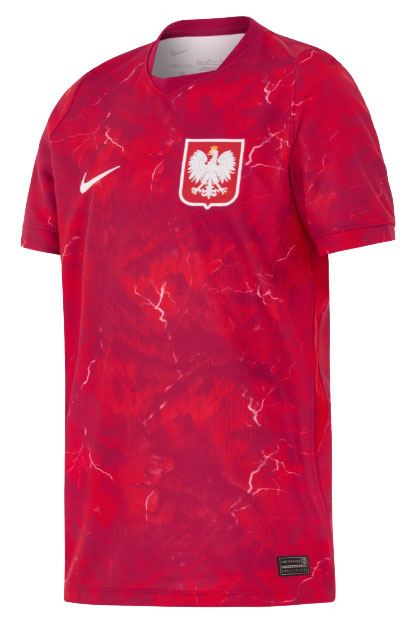 Koszulka Nike Junior Polska Stadium Away IO8592-676