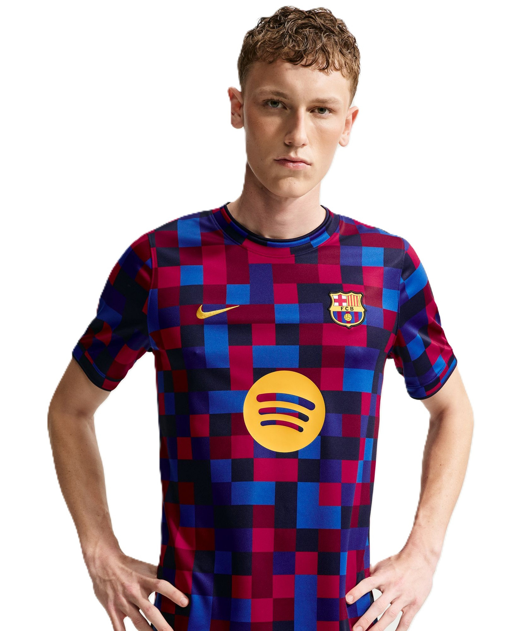 Koszulka przedmeczowa Nike FC Barcelona Home II1667-621