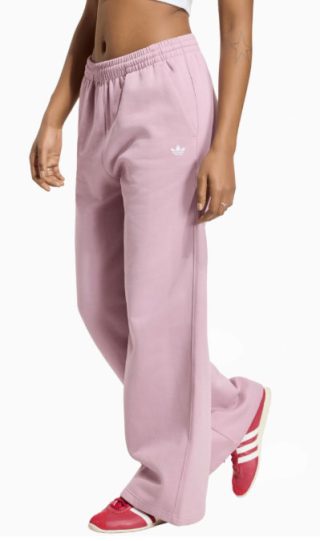 Spodnie damskie adidas Essentials Fleece WideLeg Originals KT2280