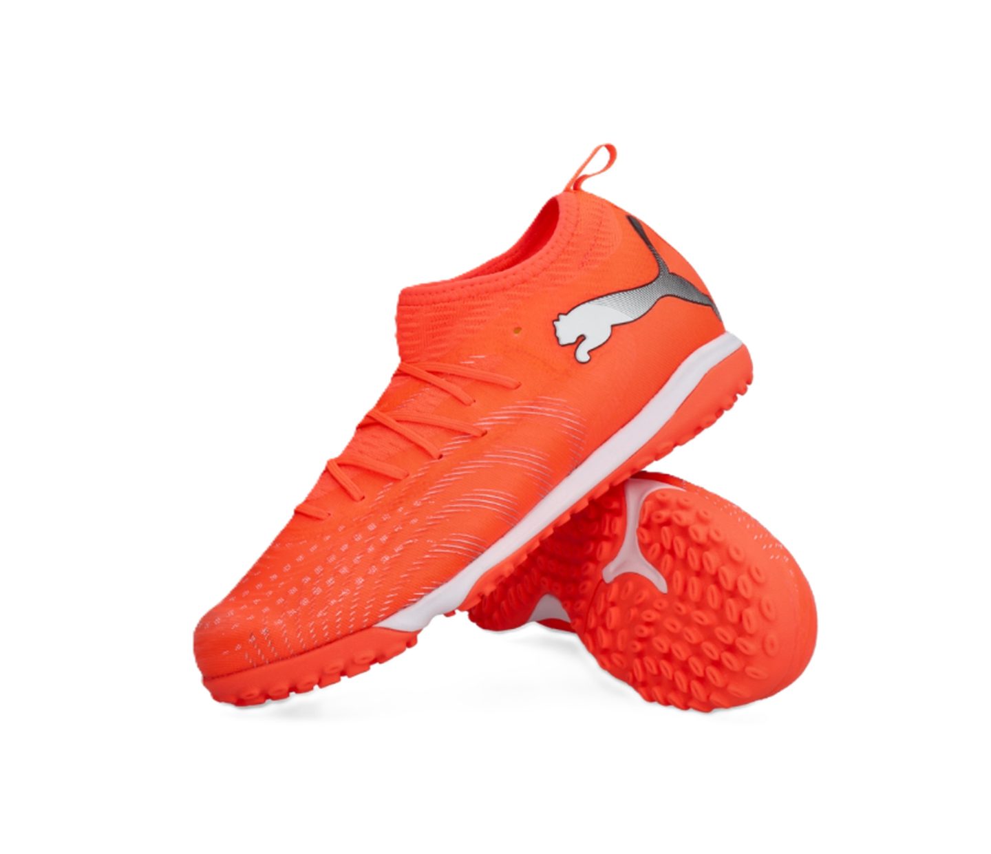 Buty Puma Junior Future 9 Match TT + Mid Glowing Red 108919-01
