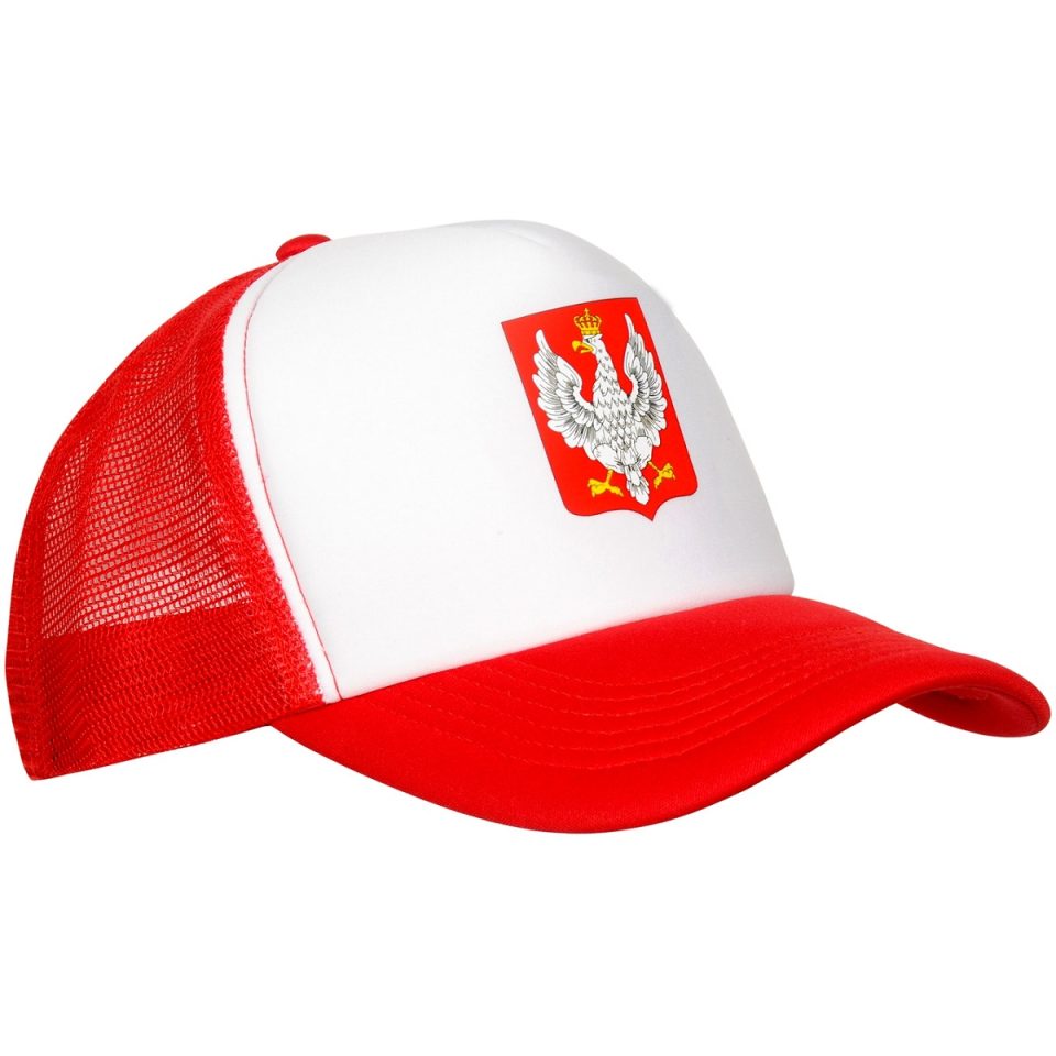 Polska - czapka kibica "trucker hat"